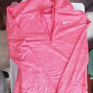 Nike Dri Fit Half Zip Long Sleeve